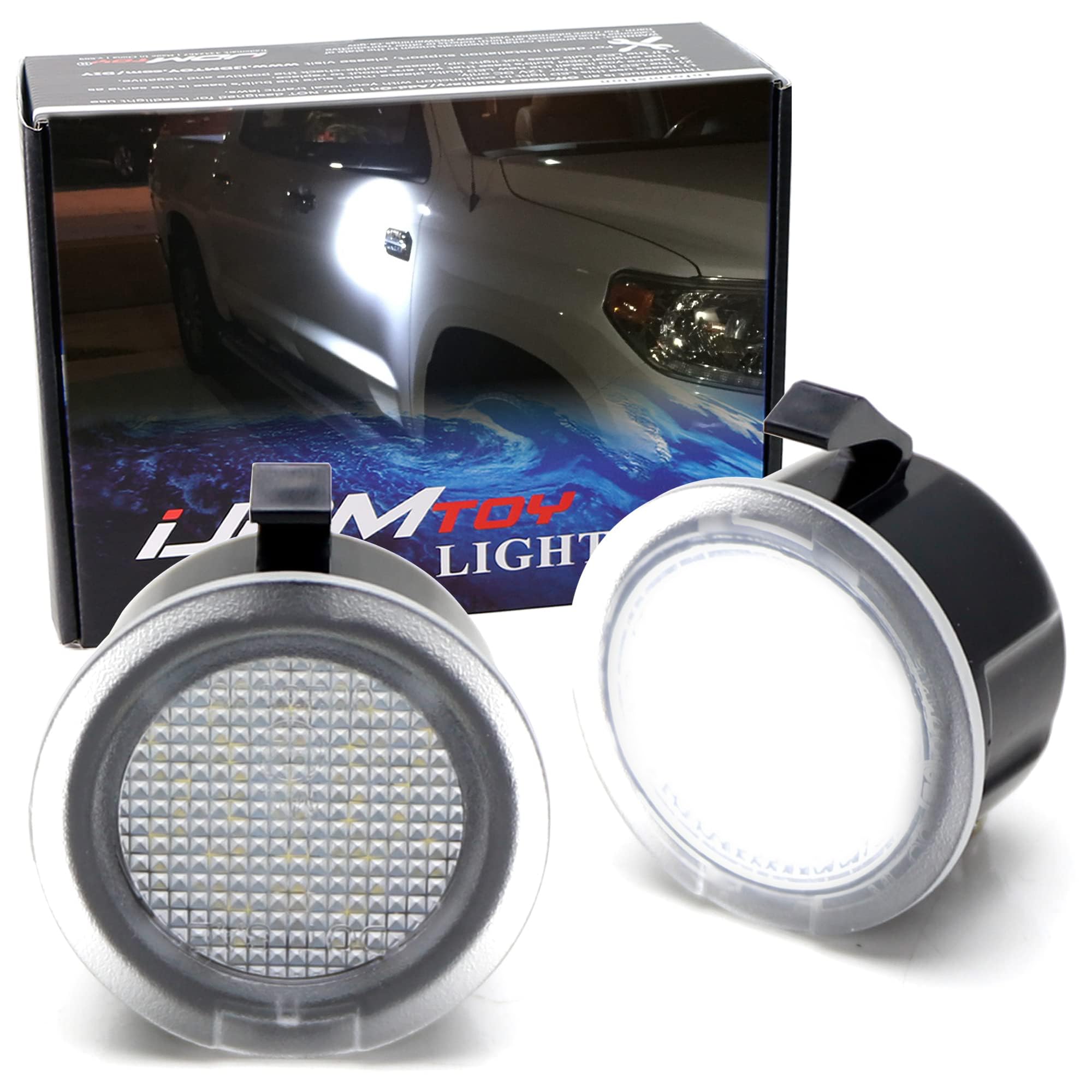Amazon.com: iJDMTOY Xenon White 18-SMD Full LED Under Side Mirror